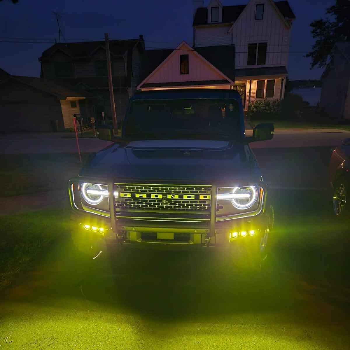Fog Lights for Bronco Modular Bumper