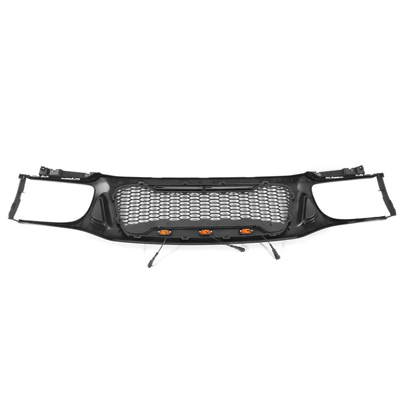 Quaxpire Tacoma Grill With Raptor Lights for Toyota Tacoma (2001-2004)