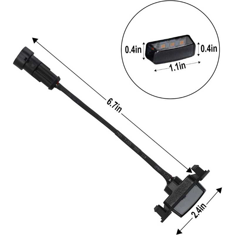 Tacoma Raptor Lights Size
