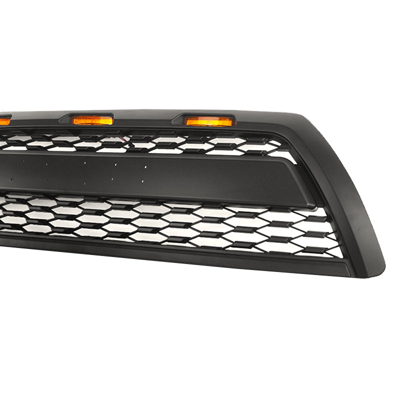 Quaxpire Front 4Runner Grill with Raptor Lights Combo for Toyota 4Runner (2006-2009)