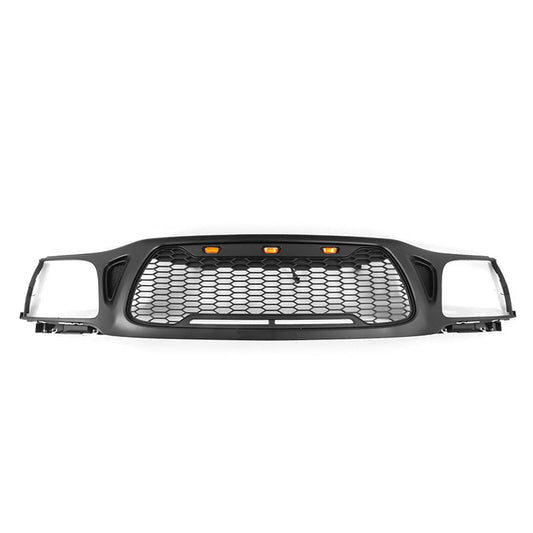 Quaxpire Tacoma Grill With Raptor Lights for Toyota Tacoma (2001-2004)